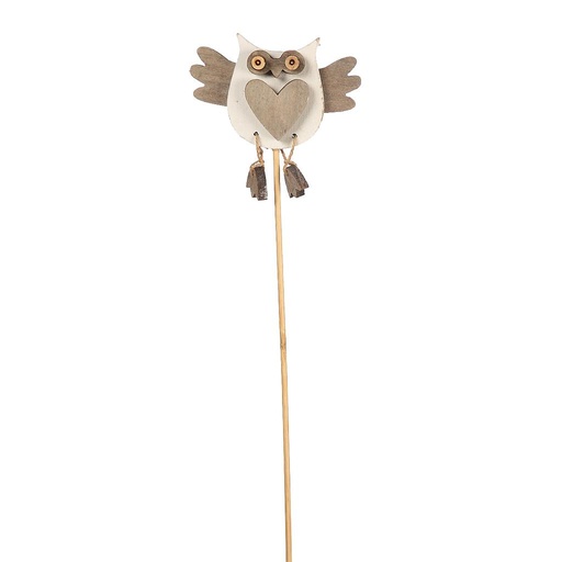 PICK MADERA BUHO BOLSA 6UD