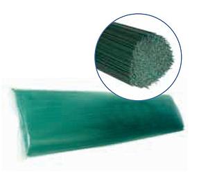 BOLSA ALAMBRE VERDE Ø 0,10 X 40CM  2 KG 