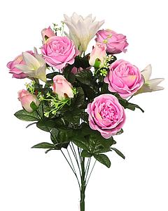 RAMO PEONIAS Y LILYS ARTIFICIAL 