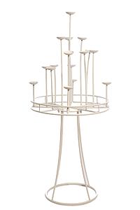 SOPORTE FLORAL METAL 105CM