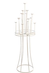 SOPORTE FLORAL METAL 140CM