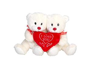 PELUCHE PAREJA DE OSOS LOVE 30CM