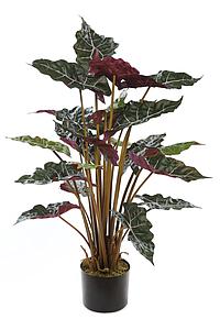 PLANTA ALOCASIA ARTIFICIAL EN MACETA 100CM