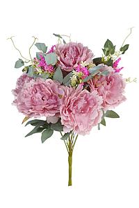 BOUQUET PEONIAS ARTIFICIAL 45CM