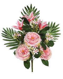 RAMO PEONIAS Y LILIS 55CM