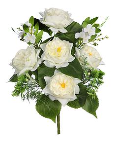 RAMO DE PEONIAS ARTIFICIAL 48CM