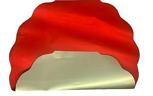 BLONDA 50PCS METALIZADA ORO/ROJO ø 64CM